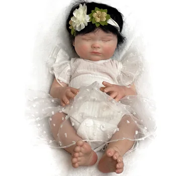 18-Palcové Joseph Bebe Auta Plné Telo Pevné Silikónové Reborn Batoľa Maľované Bábiky Realisticky Ručné Bebê Reborn De Silikónové