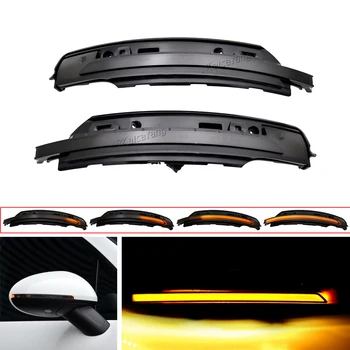 1pair Dynamické Sekvenčné LED Bočné Zrkadlo Blinker Svetlo Zase Signál Lampa Pre Porsche Macan 2014 2015 2016 2017 2018 2019 2020