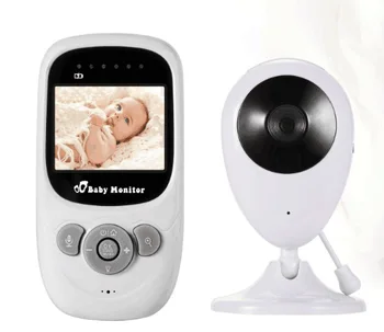 2,4-palcový Bezdrôtové Digitálne Video Baby Monitor, Rozlíšenie Detská Opatrovateľka Bezpečnostné Kamery na Nočné Videnie Monitorovanie Teploty SP880