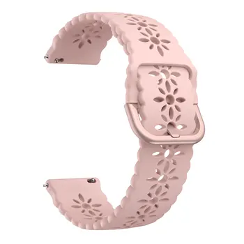 20 mm Silikónové Silikónový Čipky Ženy, Dievčatá, Svadobné Roztomilý Romantický Krásne Popruh pre Samsung Galaxy watch4 klasické Smartwatch
