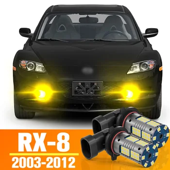 2ks LED Predné Hmlové Žiarovky Príslušenstvo Pre Mazda RX-8 RX 8 RX8 SE FE 2003 2004 2005 2006 2007 2008 2009 2010 2011 2012