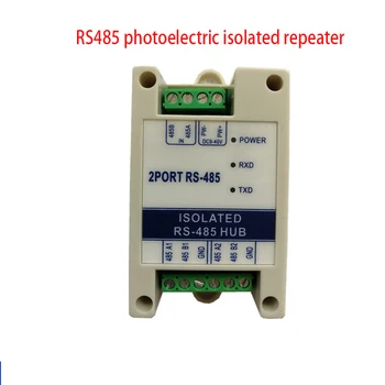 2PORT RS485 repeater zosilňovač, fotoelektrické izolácie signál, na ochranu pred bleskom a anti-interferencie 485 hub, 2 porty