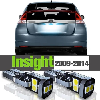 2x LED špz Svetlo Príslušenstvo Lampy Honda Insight 2009 2010 2011 2012 2013 2014