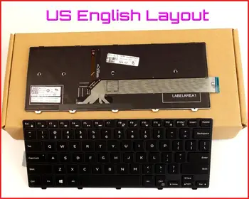 Americká angličtina Rozloženie Klávesnice pre Dell Inspiron 14-3000 série 14 3458 14-3458 Notebook s Rám, Podsvietený