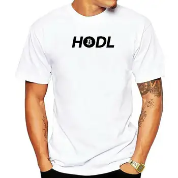 Bitcoin HODL T-Shirt Mužov Oblečenie Darček Bavlna Krátky Rukáv Nadrozmerné Vtipné Tričko Grafické Harajuku Hip Hop