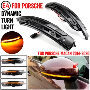 Dynamické Sekvenčné Bočné Zrkadlo Blinker Svetlo Zase Signalizačná Kontrolka Auto Produkty Pre Porsche Macan 2014 2015 2016 2017 2018 2019 2020