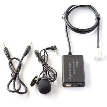 Hands-Free USB, AUX Bluetooth-Kompatibilné Auto Digital Music Cd Menič Adaptér Pre Honda Accord Občianske CRV