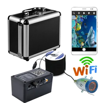 IR LED HD Wifi Bezdrôtové 30 M Podmorský Rybolov Kamera, videorekordér Pre IOS Android APLIKÁCIA Podporuje Nahrávanie Videa a odfotiť