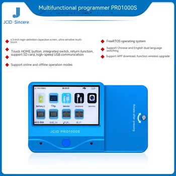 JCID JC P7S NAND Programátor BGA70 Nand pre iphone JC P7S P11 P13 PR01000S Programátor pre iPhone JC P13 V1SE Batérie NAND Opravy