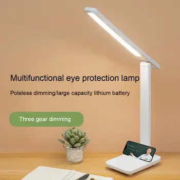 LED Stolná Lampa 3Modes Stmievateľné Tabuľka Svetlo Ochrana Očí Nabíjanie pomocou pripojenia USB Touch Ovládania Lampa Na Štúdium Spálňa Posteli Obývacia Izba