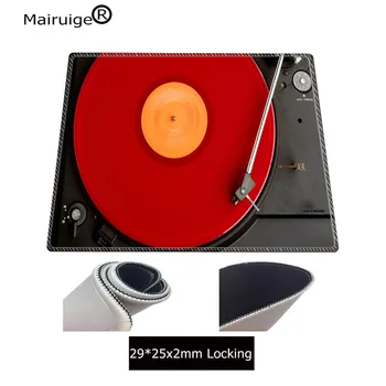 Mairuige DJ Hudba 18x22cm 20x25cm 25x29cm Vlastné Vysokej Rýchlosti Vintage Štýlová Podložka pod Myš Herné Obdĺžnik Zámok Okraji Mousepad