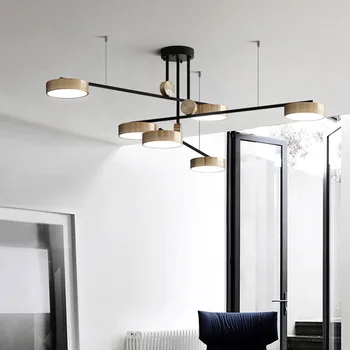 moderné deco chambre svietidlo suspendu lano reštaurácia obývacia izba hanglamp závesné stropné svetlá luminaria pendente