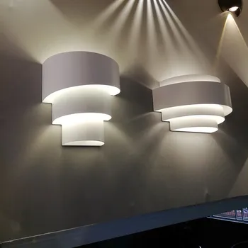 Moderný Jednoduchý LED Nordic Tvorivé Osobnosti detskej Izby, Schodisko, Spálňa, Nočné Železa Rotujúcich Malých Conch Stenu Decor Lampa
