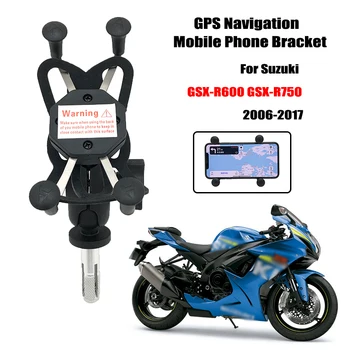 Na SUZUKI GSX-R600 GSX-R750 GSXR 600 750 GSXR600 GSXR750 2005-2016 Motocyklovej GPS Navigácie Rám Mobilný Telefón Mount Držiak