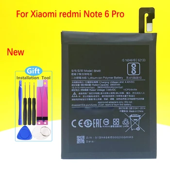 NOVÉ BN48 Batérie Pre Xiao Redmi Poznámka 6 Pro Smartphone/Chytrý Mobilný Telefón +Sledovacie Číslo