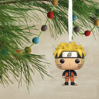 Nové Naruto hračka bábika Sasuke fox pop 3D priestorové kúzlo dekoratívne keychain detí, darček k narodeninám