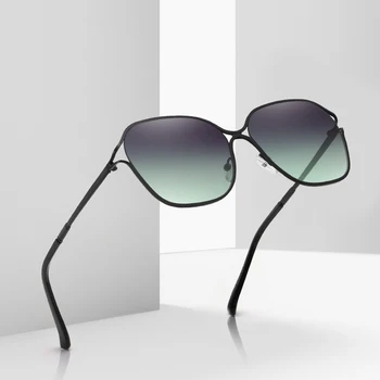 Nový štýl slnečné okuliare osobnosti módy womensunglasse dutá nerezová oceľ kovové slnečné okuliare UV400 tichom šošovky okuliare žena