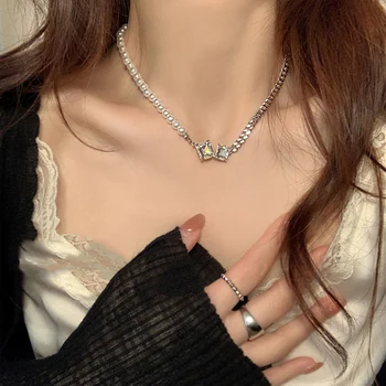 Osobné dizajn pearl šitie sladké a v pohode hot girl štýl nika dizajn, jednoduché temperament náhrdelník
