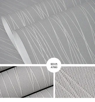 Samolepiace Tapety Moderné Jednoduché Jednofarebné Obyčajný Farba Spálne, Obývacia Izba Oblečenie Obchod Samolepiace Pruhované Tapety