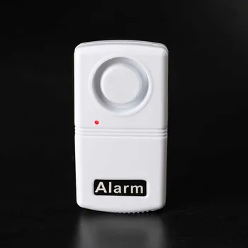 self defense Mini Anti-Theft Bezpečnostný Alarm systém 120dB Vibrácií Budíka Biela pre Dvere Okna proti vlámaniu