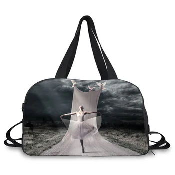 väčšia kapacita športová taška balet tanečník taška cestovná taška topánky držiteľ taška pre balet jogy a telocvični použiť malé batožiny