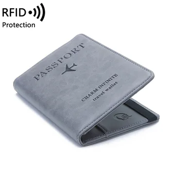 Ženy Vintage RFID Pas Taška pre Dievča Krátke Peňaženky Multi-Card Módne Karty Taška Spojka Peňaženky Ultra-Tenké Držiteľa Karty Peňaženky
